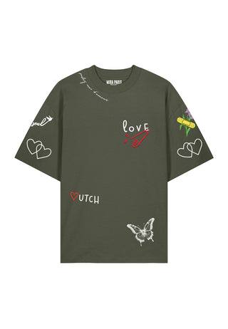 T-shirt Oversize "Tattoo Sweet"