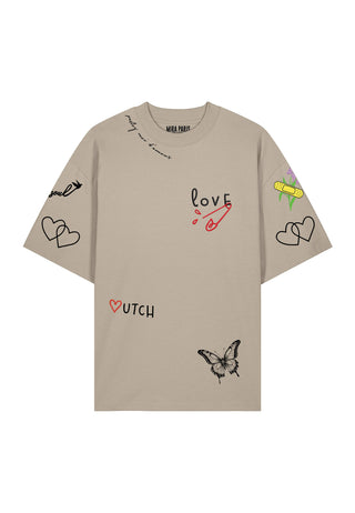 T-shirt Oversize "Tattoo Sweet"
