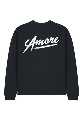 Sweatshirt Oversize Brodé "Amore"