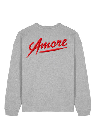 Sweatshirt Oversize Brodé "Amore"