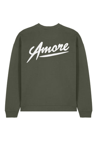 Sweatshirt Oversize Brodé "Amore"