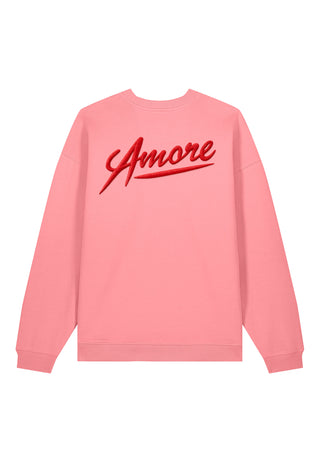Sweatshirt Oversize Brodé "Amore"