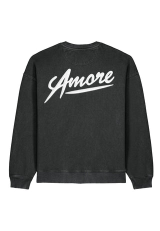 Sweatshirt Oversize Brodé "Amore"