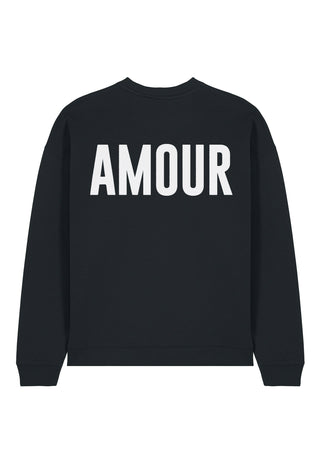 Sweatshirt Oversize Brodé "Amour"