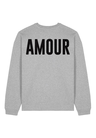 Sweatshirt Oversize Brodé "Amour"