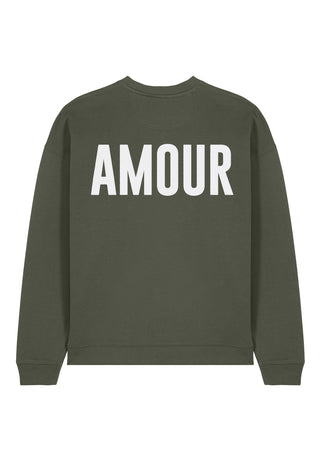 Sweatshirt Oversize Brodé "Amour"