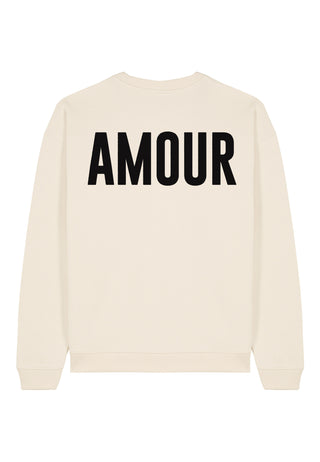 Sweatshirt Oversize Brodé "Amour"
