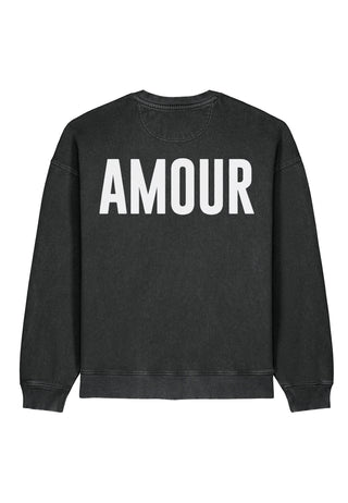 Sweatshirt Oversize Brodé "Amour"