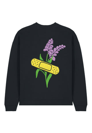Sweatshirt Oversize Brodé "Bandage"