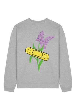 Sweatshirt Oversize Brodé "Bandage"