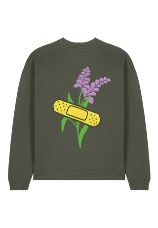 Sweatshirt Oversize Brodé "Bandage"