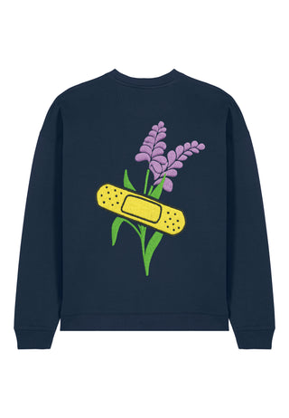 Sweatshirt Oversize Brodé "Bandage"