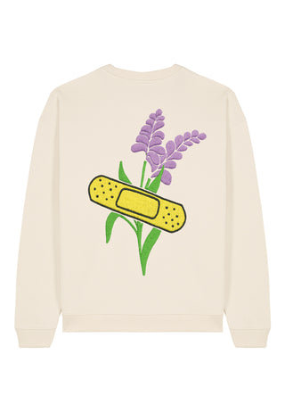 Sweatshirt Oversize Brodé "Bandage"