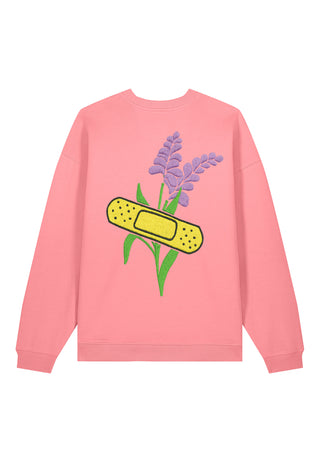 Sweatshirt Oversize Brodé "Bandage"