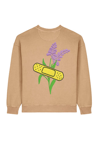 Sweatshirt Oversize Brodé "Bandage"