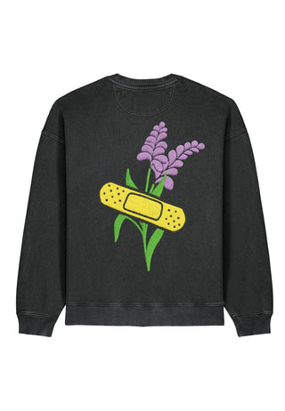 Sweatshirt Oversize Brodé "Bandage"