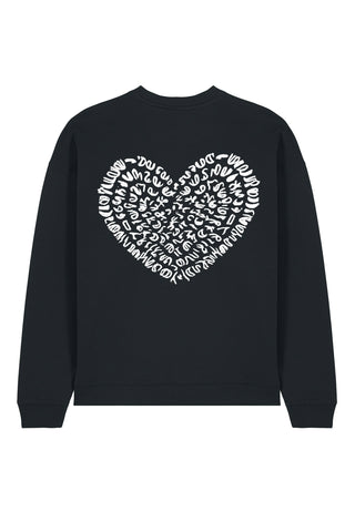 Sweatshirt Oversize Brodé "Corazon"