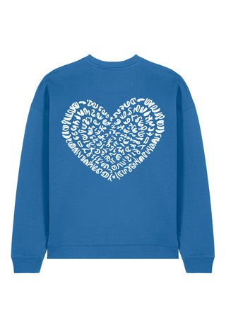 Sweatshirt Oversize Brodé "Corazon"