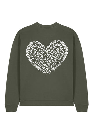 Sweatshirt Oversize Brodé "Corazon"