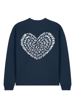 Sweatshirt Oversize Brodé "Corazon"