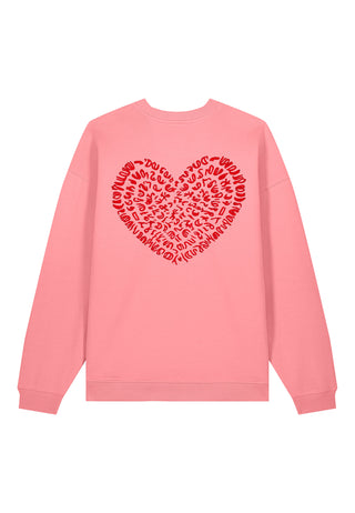 Sweatshirt Oversize Brodé "Corazon"