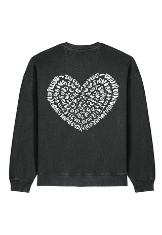 Sweatshirt Oversize Brodé "Corazon"