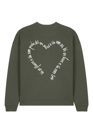 Sweatshirt Oversize Brodé "Flowers"