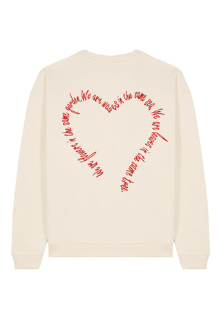 Sweatshirt Oversize Brodé "Flowers"