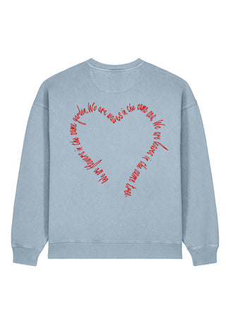 Sweatshirt Oversize Brodé "Flowers"