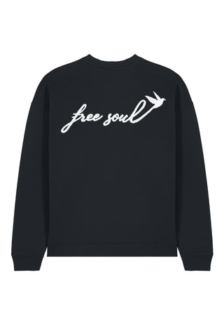 Sweatshirt Oversize Brodé "Free Soul"