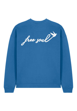 Sweatshirt Oversize Brodé "Free Soul"