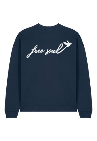 Sweatshirt Oversize Brodé "Free Soul"