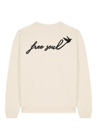 Sweatshirt Oversize Brodé "Free Soul"