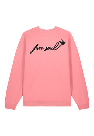Sweatshirt Oversize Brodé "Free Soul"