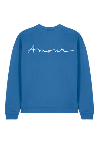 Sweatshirt Oversize Brodé "Amour"