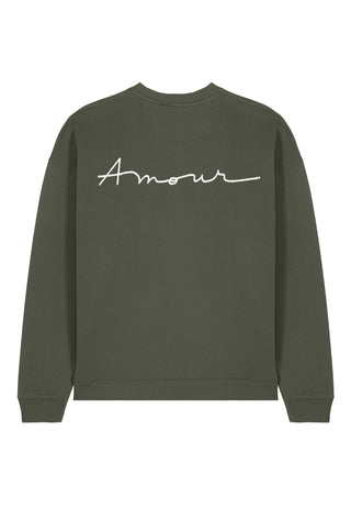 Sweatshirt Oversize Brodé "Amour"