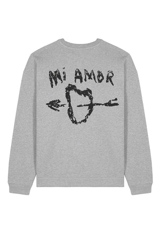 Sweatshirt Oversize Brodé "Mi Amor"
