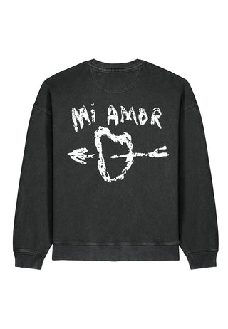 Sweatshirt Oversize Brodé "Mi Amor"