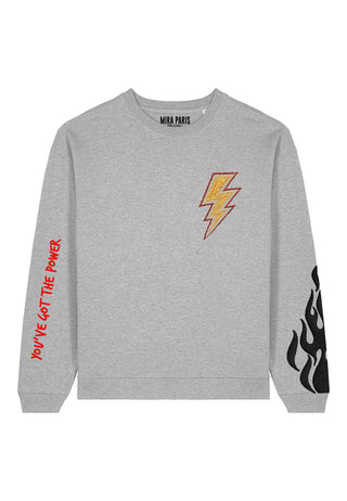 Sweatshirt Oversize Brodé "Power"