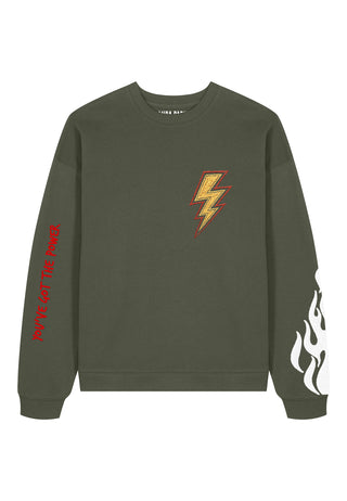 Sweatshirt Oversize Brodé "Power"