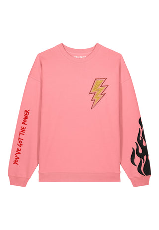 Sweatshirt Oversize Brodé "Power"