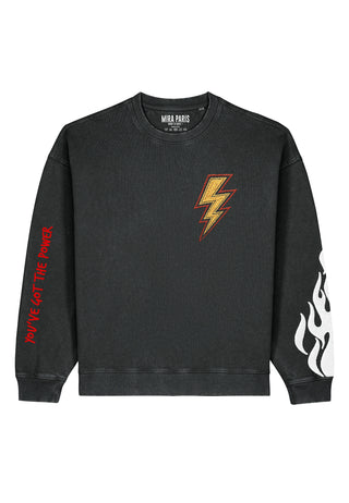 Sweatshirt Oversize Brodé "Power"