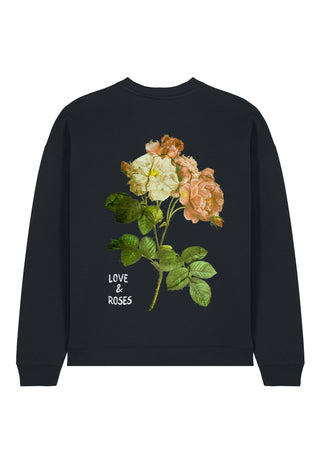 Sweatshirt Oversize Brodé "Roses"