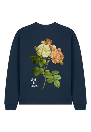 Sweatshirt Oversize Brodé "Roses"