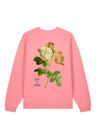 Sweatshirt Oversize Brodé "Roses"