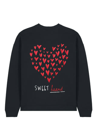 Sweatshirt Oversize Brodé "Sweetheart"