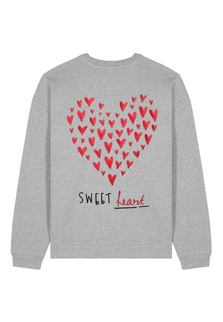 Sweatshirt Oversize Brodé "Sweetheart"