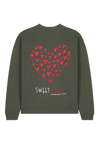 Sweatshirt Oversize Brodé "Sweetheart"
