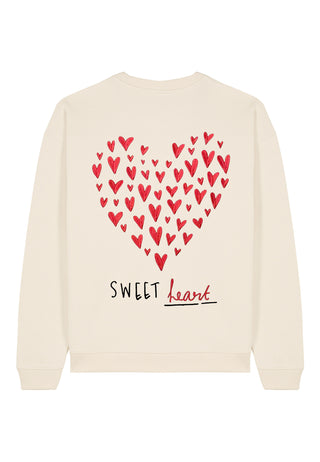 Sweatshirt Oversize Brodé "Sweetheart"