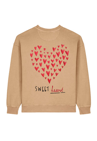 Sweatshirt Oversize Brodé "Sweetheart"